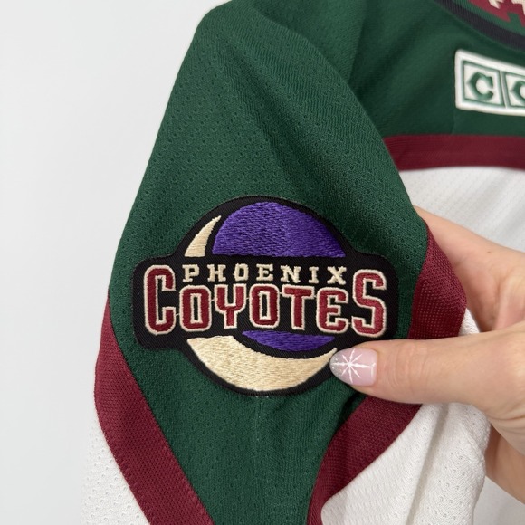 Vintage CCM Phoenix Coyotes Jersey NHL Arizona Hockey Size XXL 2002 Stitched - Picture 11 of 11